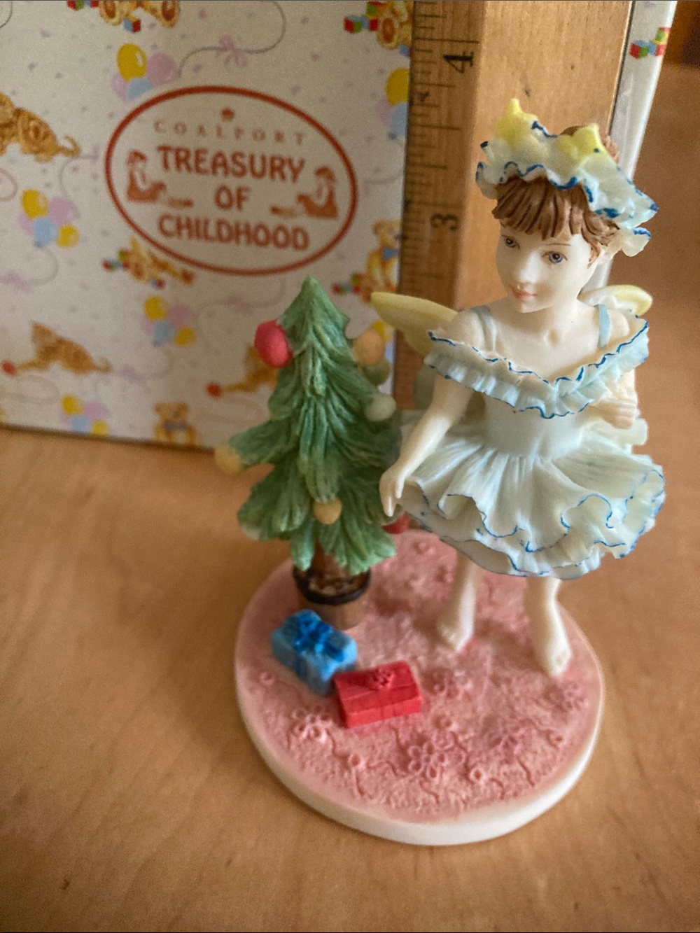 Vintage Never Used Whimsical Holiday Fairy Figurine - Picture 6 of 6